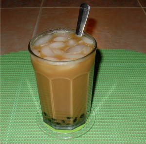 Iced Vietnamese Coffee with Boba