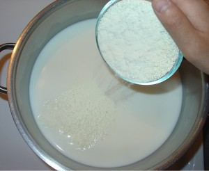 Add Dried Milk Add Dried Milk