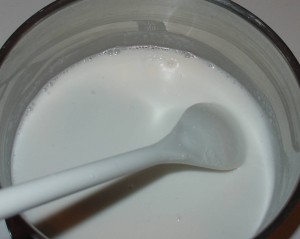 Making Coconut Cream 
