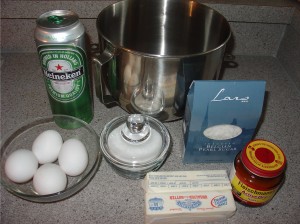 Assemble Ingredients for Waffles