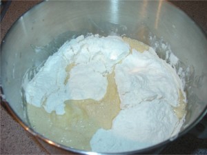 Cover Batter with Flour and Let Rest