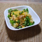 Moroccan Potato Salad with harissa paste