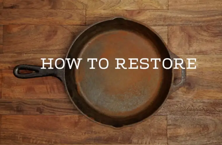 Restore Your Cast Iron Pans