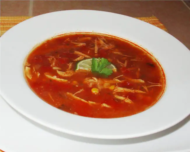 Chicken Tortilla Soup – Slow Cooker