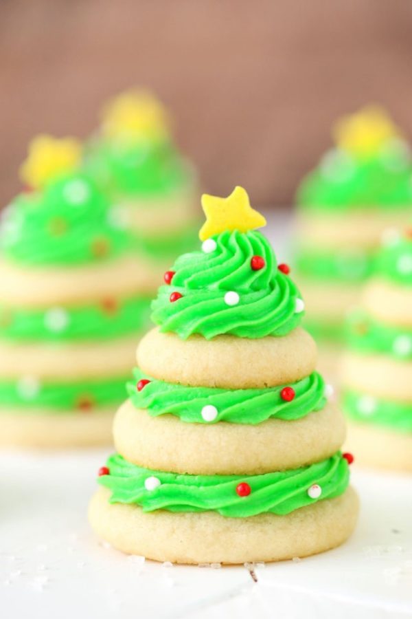 Christmas Tree Cookies Recipe | DebbieNet.com