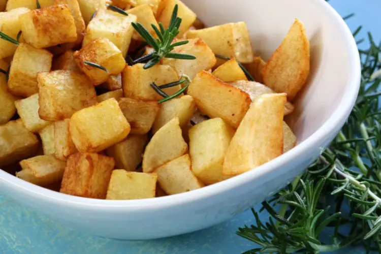 Pan Fried Potatoes with Rosemary