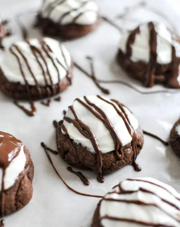 Chocolate Peppermint Patty Cookie