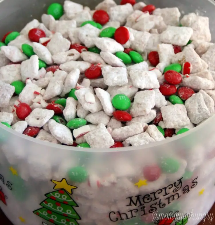 Christmas Puppy Chow aka Reindeer Chow Recipe