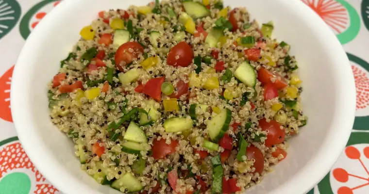 Vegetable Quinoa Salad